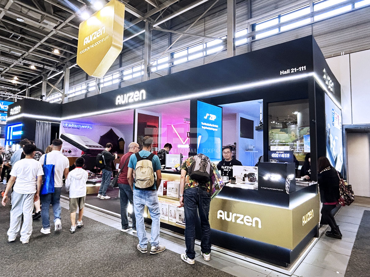 德國柏林電子展位設(shè)計