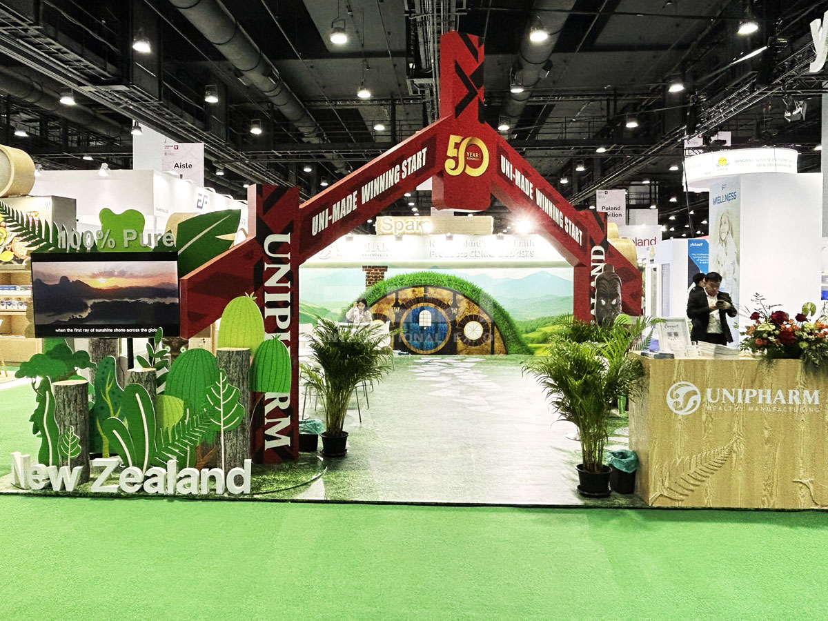 泰國(guó)健康展臺(tái)搭建